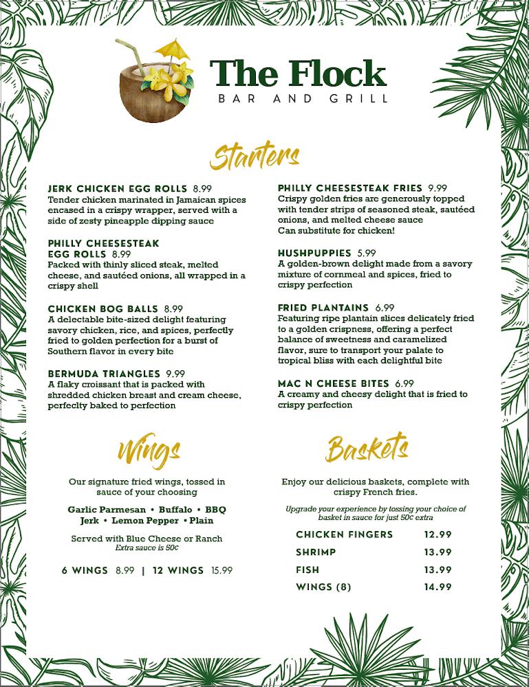 The Flock Bar and Grill Dish 2